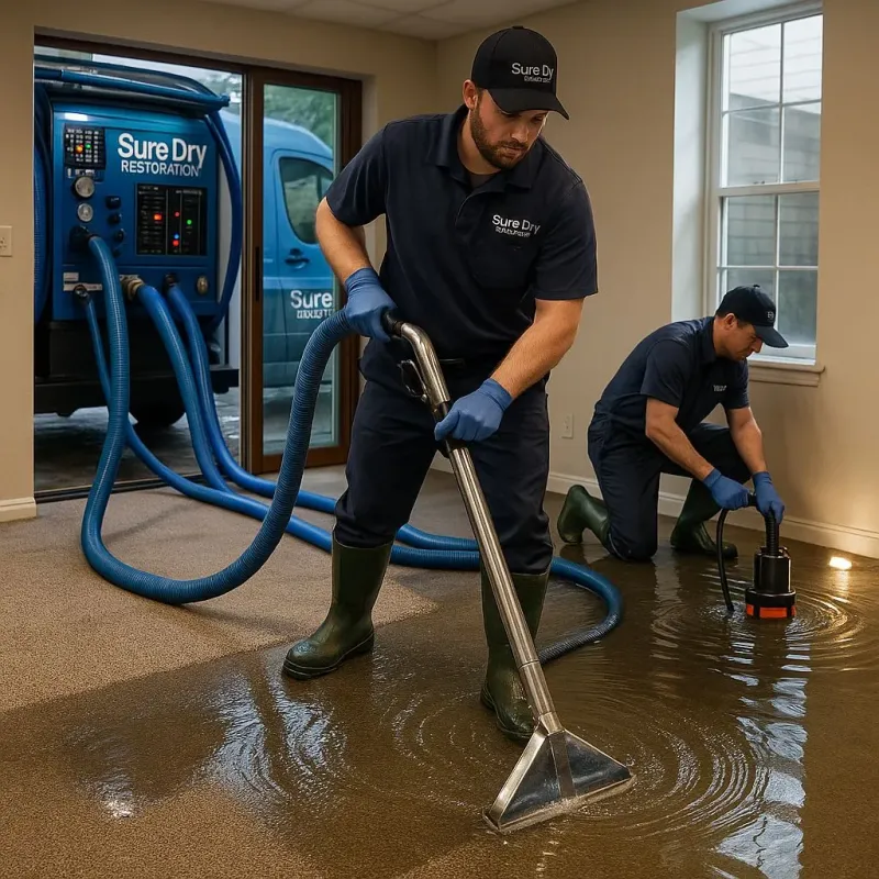 Water Extraction and Removal process in Tarpey Village, CA